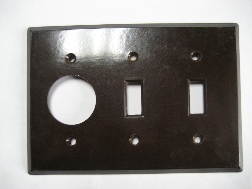 Bakelite switches and plates. Original never-used old stock in original packaging from $15