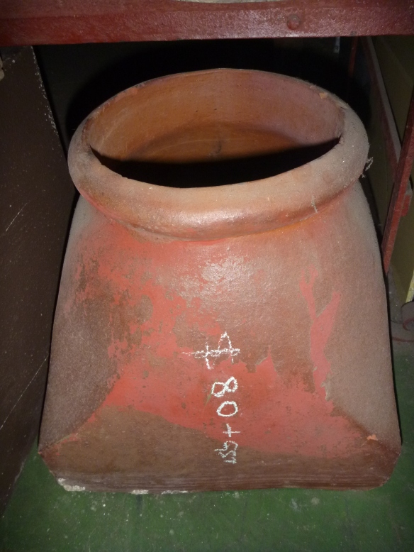 Cast iron chimney pot one only $45