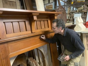 Introducing Manuel, French polisher and furniture restorer available for your restoration jobs, please contact via Feds 08 82123400 or sales@federationtrading.com.au
