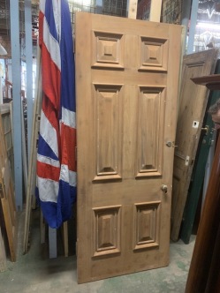 Very large substantial Queensland Cedar front door, ex scout hall in Adelaide, 2260 H x 910 W x 50 D (D119) $945 salvaged vintage recycled, demolition, reproduction, restoration, home renovation secondhand, used , original, old, reclaimed, heritage, antique, victorian, art nouveau edwardian georgian art deco