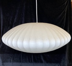 Very large 'flying saucer' light, 650 diam x 20 high (L111) $250 salvaged vintage recycled, demolition, reproduction, restoration, home renovation secondhand, used , original, old, reclaimed, heritage, antique, victorian, art nouveau edwardian georgian art deco